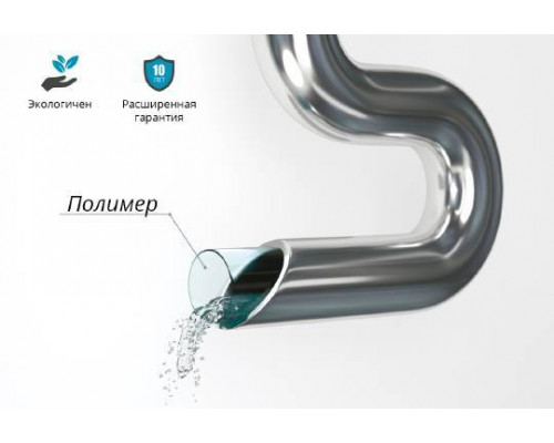 Сунержа Флюид  Полотенцесушитель водяной 50x80h, цвет: без покрытия 00-0222-8050
