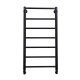 Полотенцесушитель водяной COMFYSAN Capri W-8 80/40 с полкой, черный