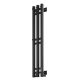 Полотенцесушитель электрический с/т COMFYSAN Alto-K EC-3 120/15, черный