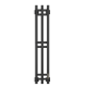 Полотенцесушитель электрический с/т COMFYSAN Alto-K EC-3 120/15, черный