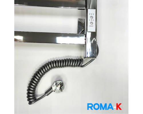 Полотенцесушитель электрический с/т COMFYSAN Roma-K EC-6 60/50, хром