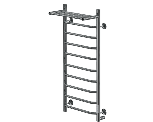 Полотенцесушитель электрический с/т COMFYSAN Scola EC-10 100/50 с полкой, хром