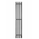 Полотенцесушитель электрический с/т COMFYSAN Alto-K EC-4 120/15, оружейная сталь НР