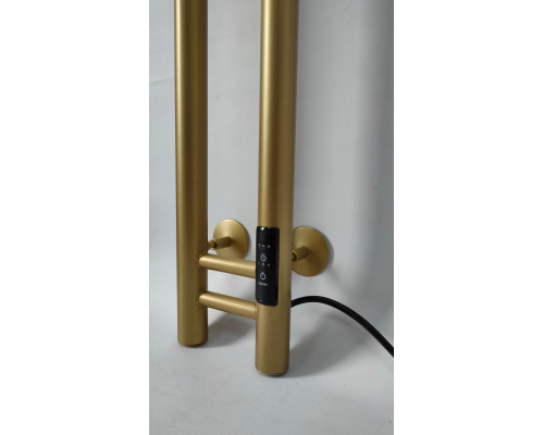 Полотенцесушитель электрический с/т COMFYSAN Alto EC-2 120/10, MAT GOLD RAL