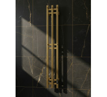 Полотенцесушитель электрический с/т Comfysan Alto-K EC-3 120/15, MAT GOLD RAL