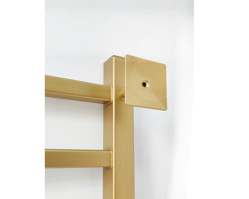 Полотенцесушитель электрический с/т COMFYSAN Pioli-K EC-10 100/50, MAT GOLD RAL