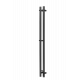 Полотенцесушитель электрический с/т COMFYSAN Alto EC-2 120/10, оружейная сталь, гальваника