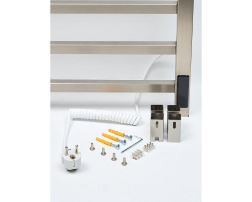 Полотенцесушитель электрический с/т COMFYSAN Magico-K EC-10 100/50, никель, гальваника