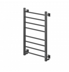 Полотенцесушитель электрический кабельный  Ника STEP-3 80/50 RAL9005 черный матовый U