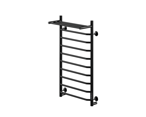 Полотенцесушитель электрический с/т Comfysan Scola EC-10 100/50 с полкой, черный