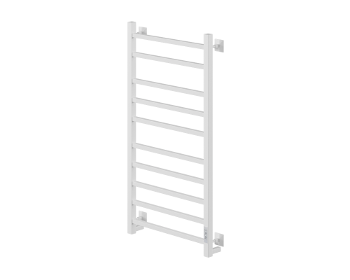 Полотенцесушитель электрическийкабельный Ника STEP-2 100/50 RAL9016 белый матовый U
