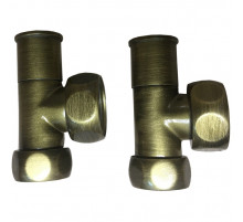 ВЕНТИЛЬ ЗАПОРНЫЙ УГЛОВОЙ КОЛП  1' x 3/4'  г/г  8511SCH1005/2 бронзовый