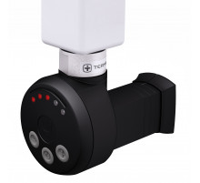 Электрический ТЭН Мег 1.0 600W RAL9005, черный, маскирующий элемент