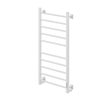 Полотенцесушитель электрическийкабельный Ника STEP-3 100/50 RAL9016 белый матовый U