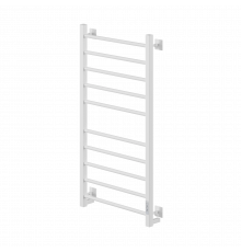 Полотенцесушитель электрическийкабельный Ника STEP-3 100/50 RAL9016 белый матовый U
