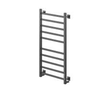 Полотенцесушитель электрический кабельный  Ника STEP-1 100/50 RAL9005 черный матовый U