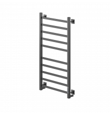 Полотенцесушитель электрический кабельный  Ника STEP-1 100/50 RAL9005 черный матовый U