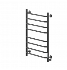 Полотенцесушитель электрический кабельный  Ника WAY-3 80/50 RAL9005 черный матовый U