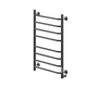 Полотенцесушитель электрический кабельный  Ника WAY-3 80/50 RAL9005 черный матовый U