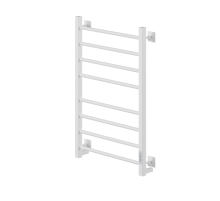 Полотенцесушитель электрическийкабельный Ника STEP-3 80/40 RAL9016 белый матовый U