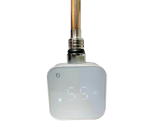 Электрический ТЭН LUX-04М-300 с дисплеем и таймером (сенсор) 300W белый