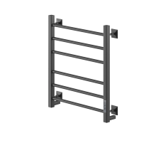 Полотенцесушитель электрический кабельный  Ника STEP-3 60/40 RAL9005 черный матовый U