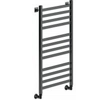 Полотенцесушитель водяной Ника MODERN ЛМ-6 100/50 RAL9005 черный матовый
