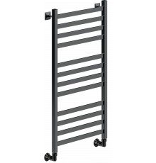 Полотенцесушитель водяной Ника MODERN ЛМ-6 100/50 RAL9005 черный матовый