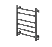 Полотенцесушитель электрический кабельный  Ника STEP-2 60/40 RAL9005 черный матовый U