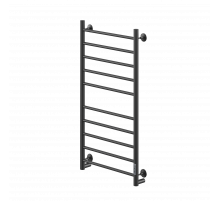 Полотенцесушитель электрический кабельный  Ника WAY-2 100/50 RAL9005 черный матовый U