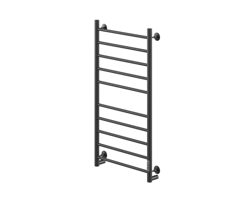 Полотенцесушитель электрический кабельный  Ника WAY-2 100/50 RAL9005 черный матовый U