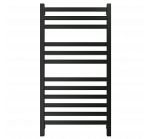 Полотенцесушитель Электрич. с/т GROIS Bruno GR-123 400х1000 П12 U RAL9005 черный матовый
