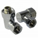 Американка для полотенцесушителя  угл 3/4' x 1/2'  г/ш  (НИКА) SMT747/2SCH0504(S2) со сгоном хром*