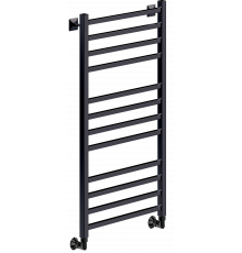 Полотенцесушитель водяной Ника MODERN ЛМ-5 100/40 RAL9005 черный матовый