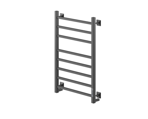 Полотенцесушитель электрический кабельный  Ника STEP-2 80/50 RAL9005 черный матовый U