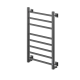 Полотенцесушитель электрический кабельный  Ника STEP-2 80/50 RAL9005 черный матовый U
