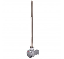 Электрический ТЭН Мег 1.0 300W Matt Antiqe Silver (покр.Ника), кабель спиральный с вилкой