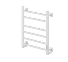 Полотенцесушитель электрическийкабельный Ника STEP-2 60/50 RAL9016 белый матовый U