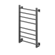 Полотенцесушитель электрический кабельный  Ника STEP-3 80/40 RAL9005 черный матовый U