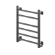 Полотенцесушитель электрический кабельный  Ника STEP-2 60/50 RAL9005 черный матовый U
